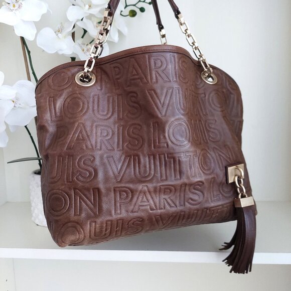 Louis Vuitton Paris Whisper Souple Monogram Leather Bag - Picture 1 of 16